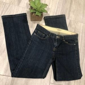 Lands End Low Rise Straight Leg Jeans 30 like new!